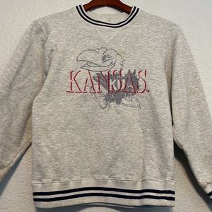 Vintage Kansas Jayhawks Crewneck Sweatshirt